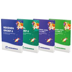 Compleet pakket Rekenen, Taal Begrijpen Lezen Deel 1 & 2.