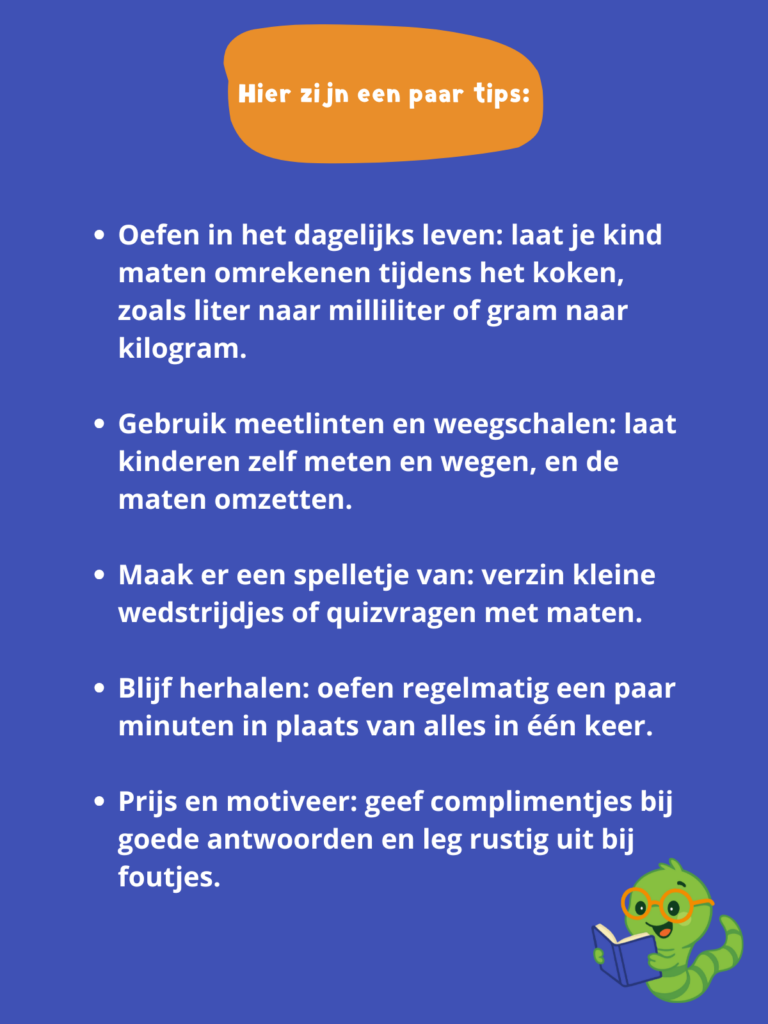 een paar tips voor het leren oefenen